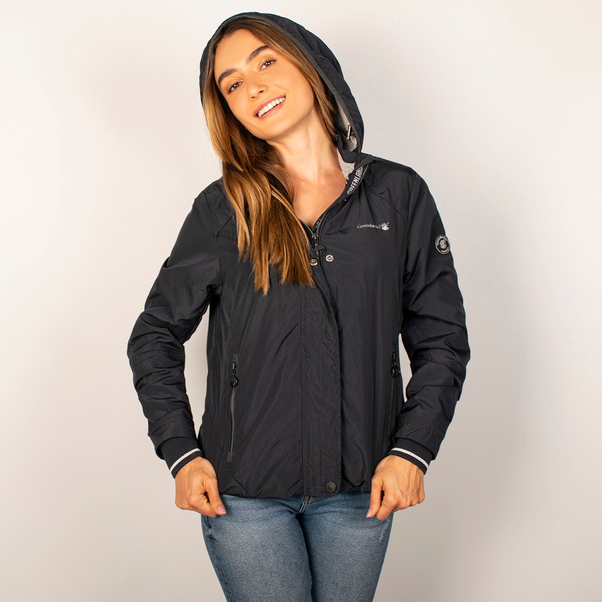 Chamarra Mujer Ligera Gorro Desmontable - The Original Greenlander