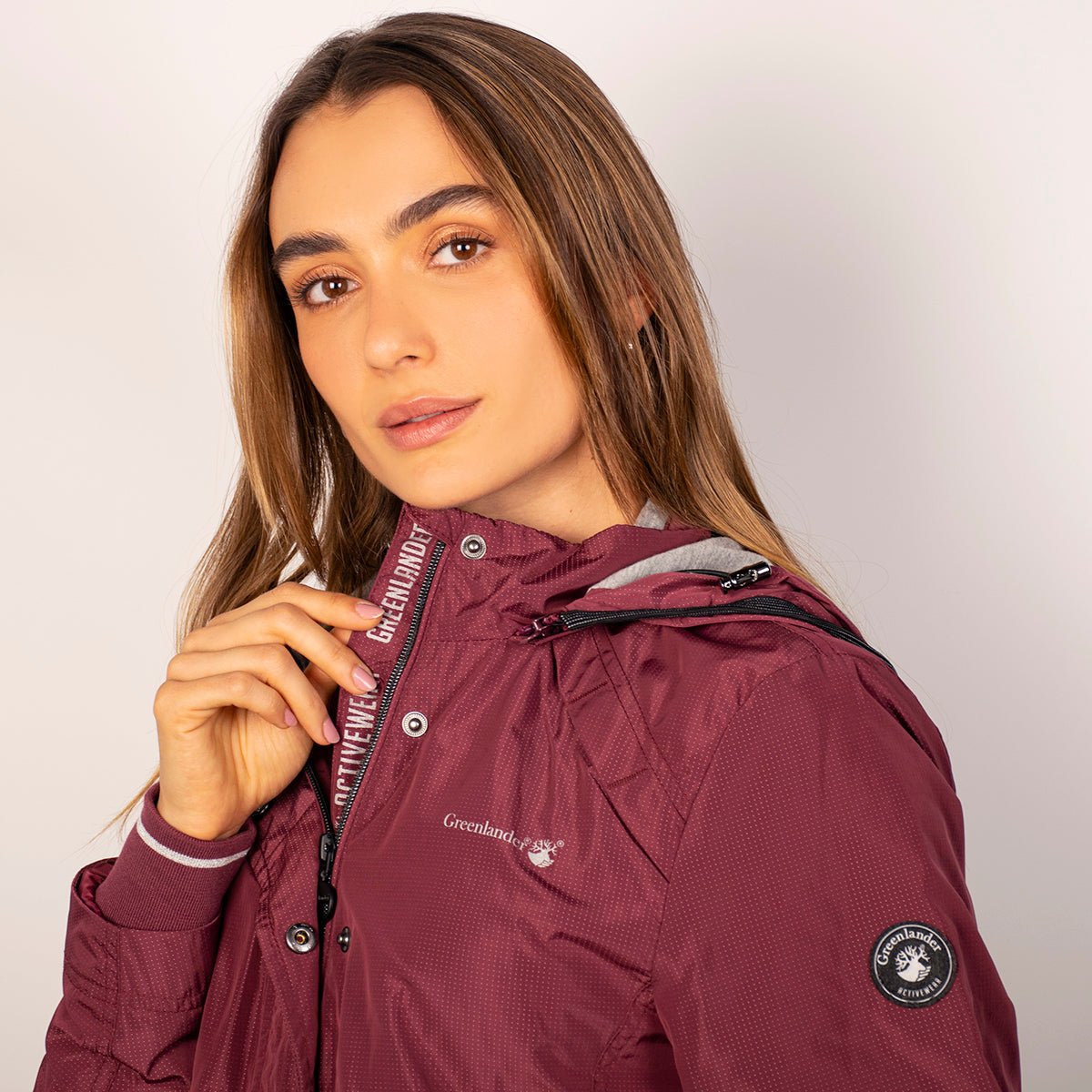 Chamarra Mujer Ligera Gorro Desmontable - The Original Greenlander
