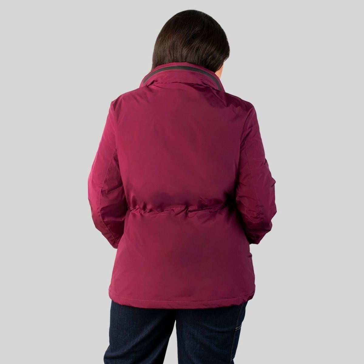 Chamarra Mujer Rompevientos Gorro Tallas Extra Greenlander - Greenlander