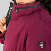 Chamarra Mujer Rompevientos Gorro Tallas Extra Greenlander - Greenlander