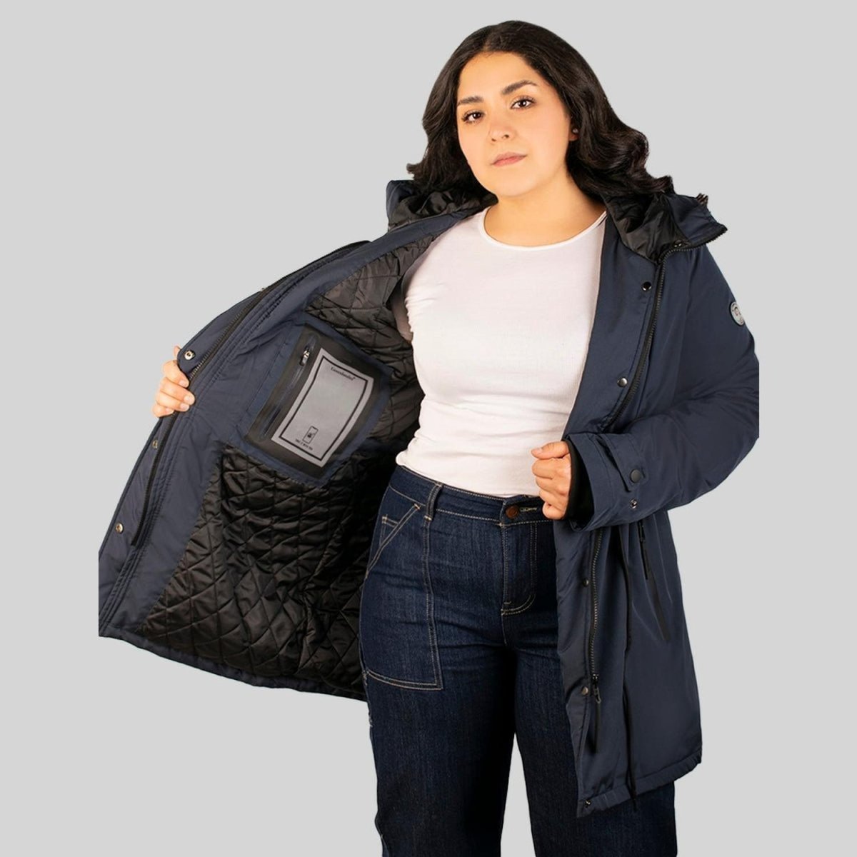 Chamarra Mujer Rompevientos Tallas Extra Greenlander - Greenlander