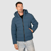 Chamarra Para Hombre Capitonada Con Capucha Desmontable - The Original Greenlander