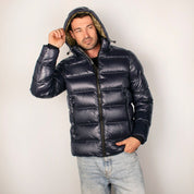 Chamarra Para Hombre Capitonada Con Gorro Desmontable - The Original Greenlander