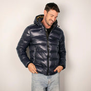 Chamarra Para Hombre Capitonada Con Gorro Desmontable - The Original Greenlander