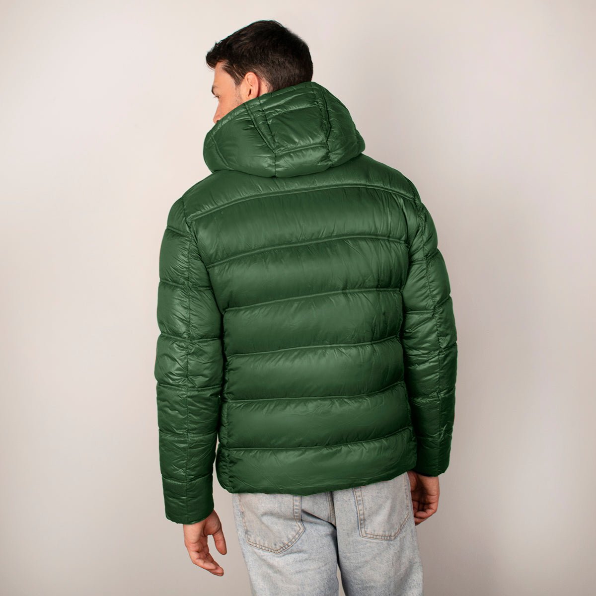 Chamarra Para Hombre Capitonada Con Gorro Desmontable - The Original Greenlander