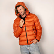 Chamarra Para Hombre Capitonada Con Gorro Desmontable - The Original Greenlander