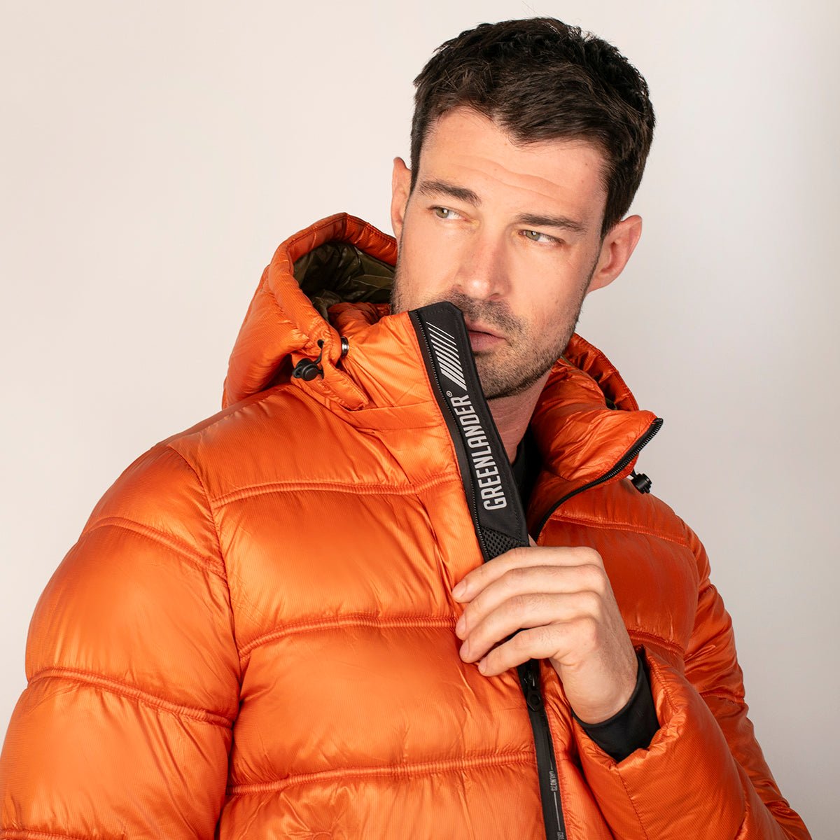 Chamarra Para Hombre Capitonada Con Gorro Desmontable - The Original Greenlander