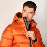 Chamarra Para Hombre Capitonada Con Gorro Desmontable - The Original Greenlander