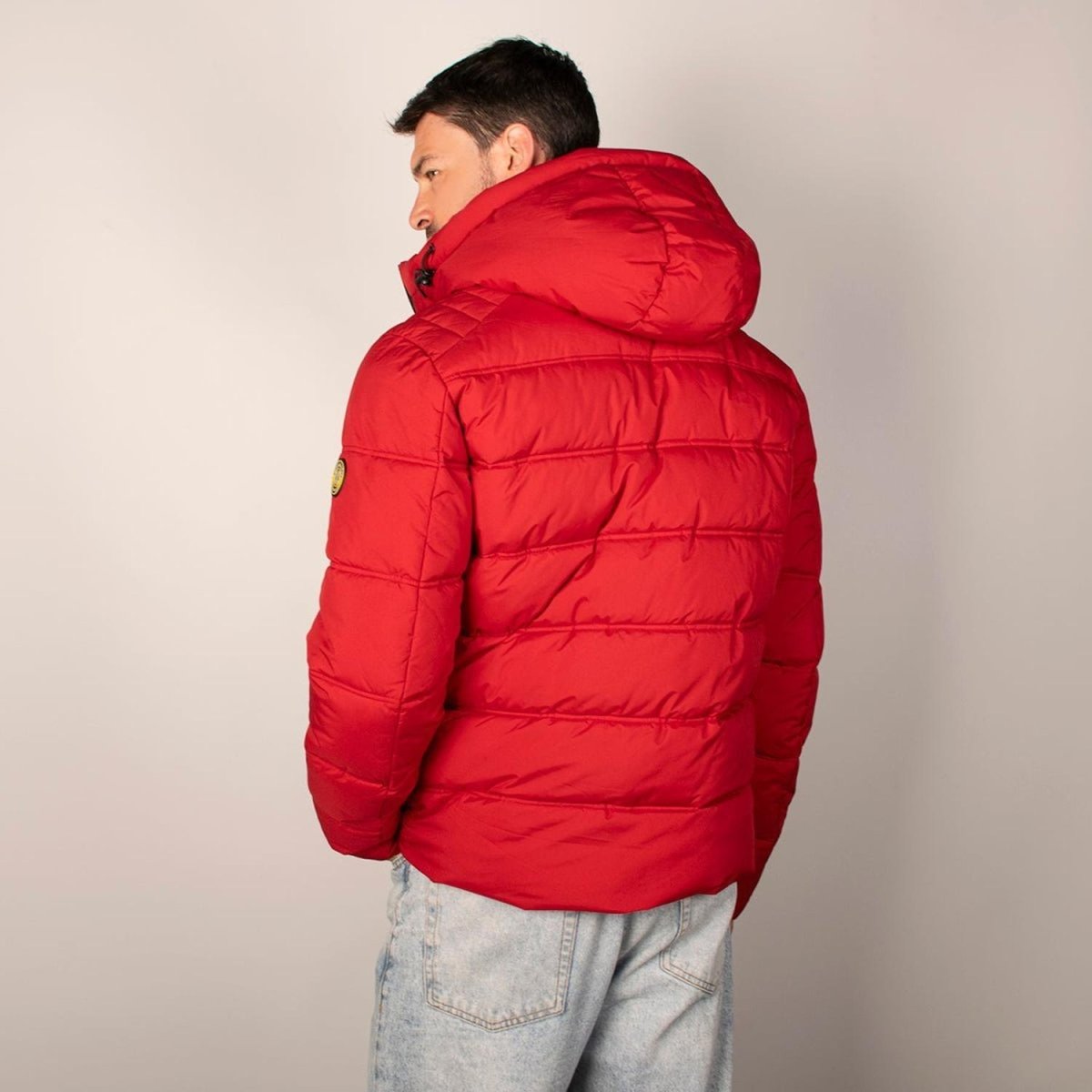 Chamarra Para Hombre Capitonada Con Gorro Greenlander - Greenlander