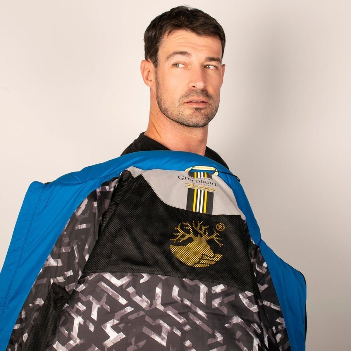 Chamarra Para Hombre Capitonada Con Gorro Greenlander - Greenlander