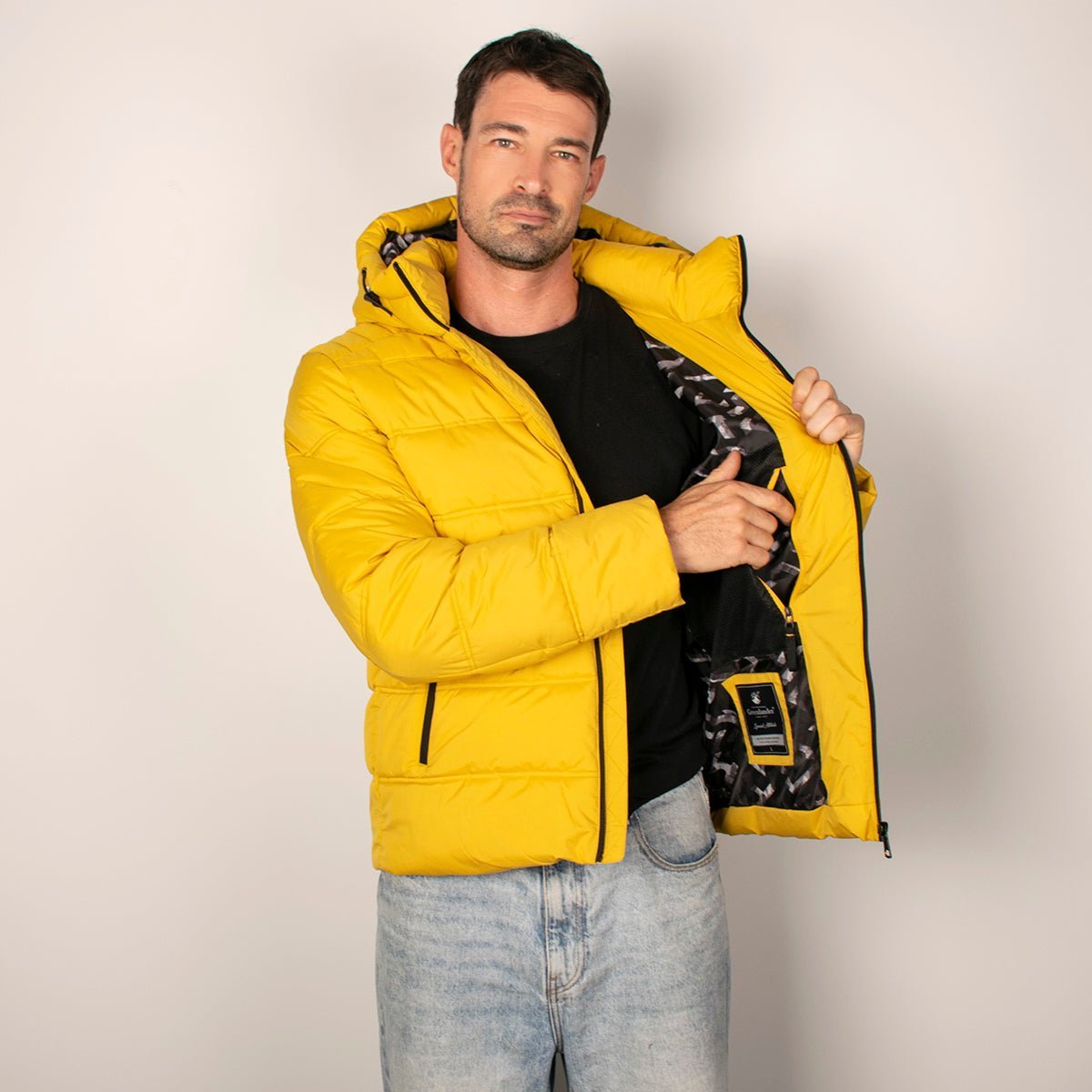 Chamarra Para Hombre Capitonada Con Gorro Greenlander - The Original Greenlander
