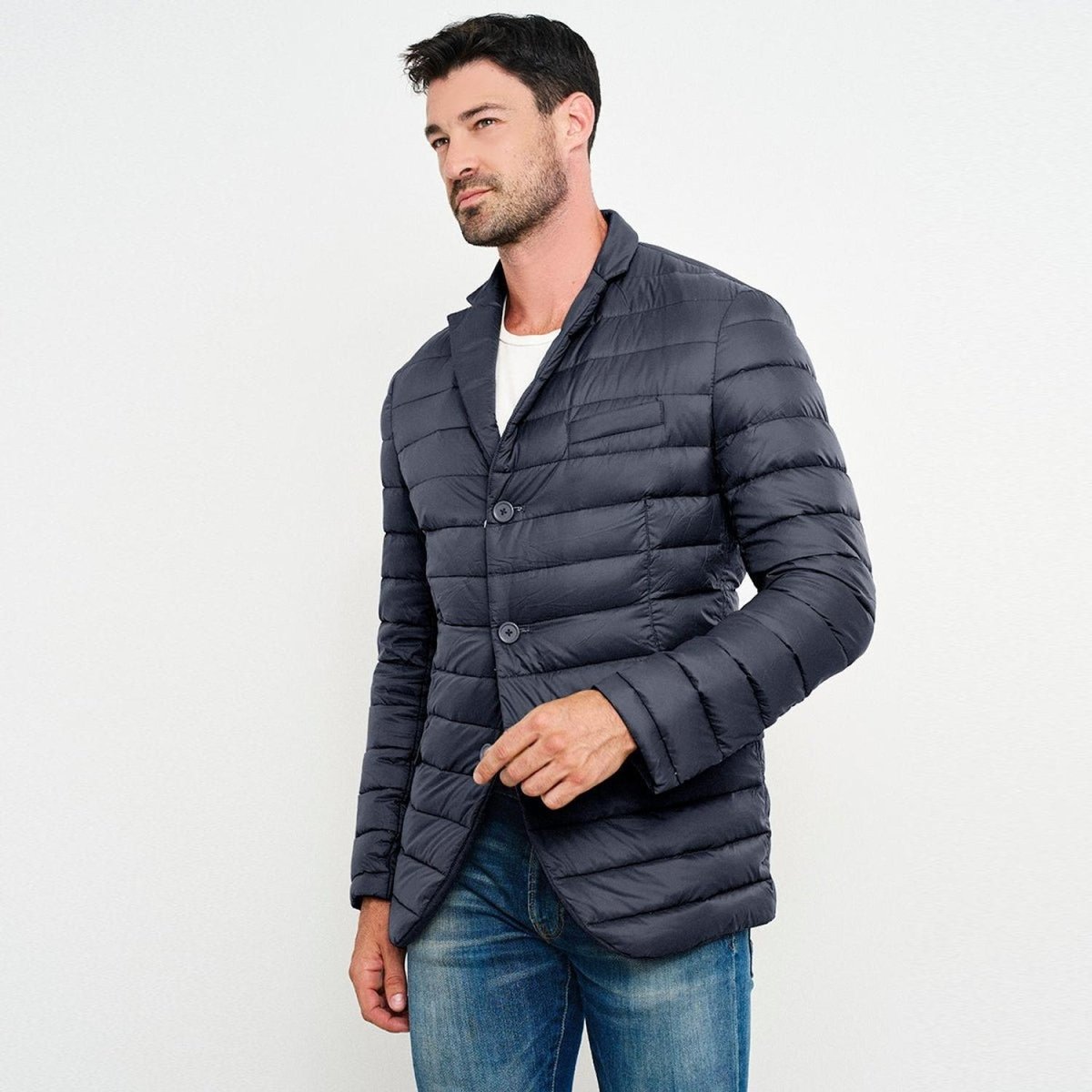 Chamarra Para Hombre Capitonada De Pluma Ligera - Greenlander