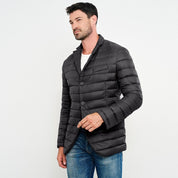 Chamarra Para Hombre Capitonada De Pluma Ligera Tallas Extras - Greenlander