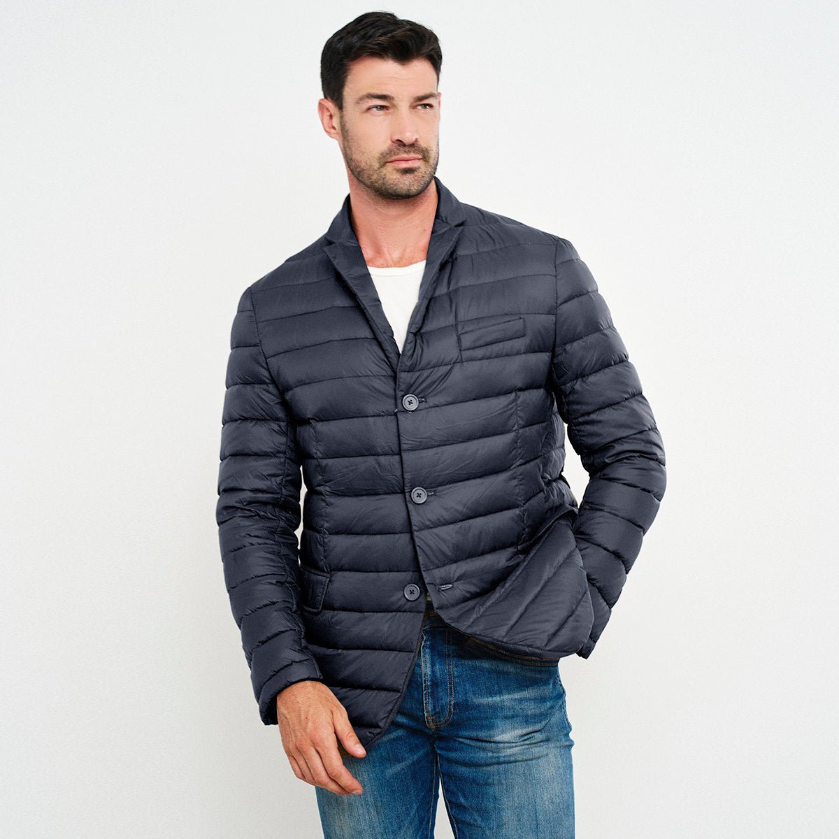 Chamarra Para Hombre Capitonada De Pluma Ligera - The Original Greenlander