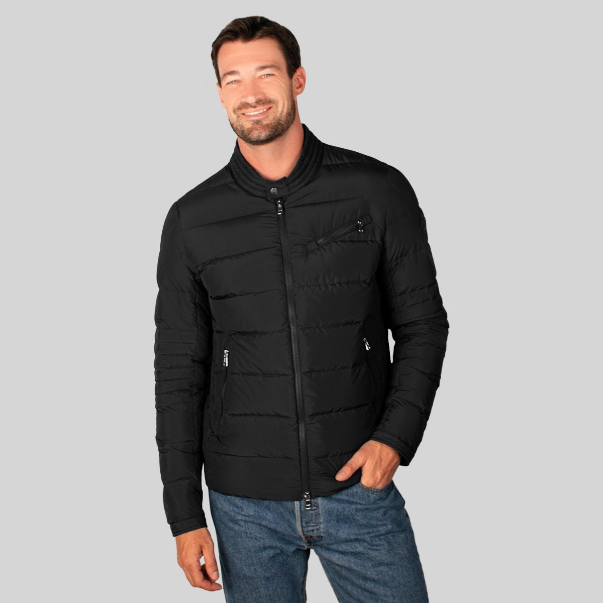 Chamarra Para Hombre Capitonada Rellena De Pluma - The Original Greenlander