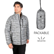 Chamarra Para Hombre Capitonado Con Bolsas - Greenlander