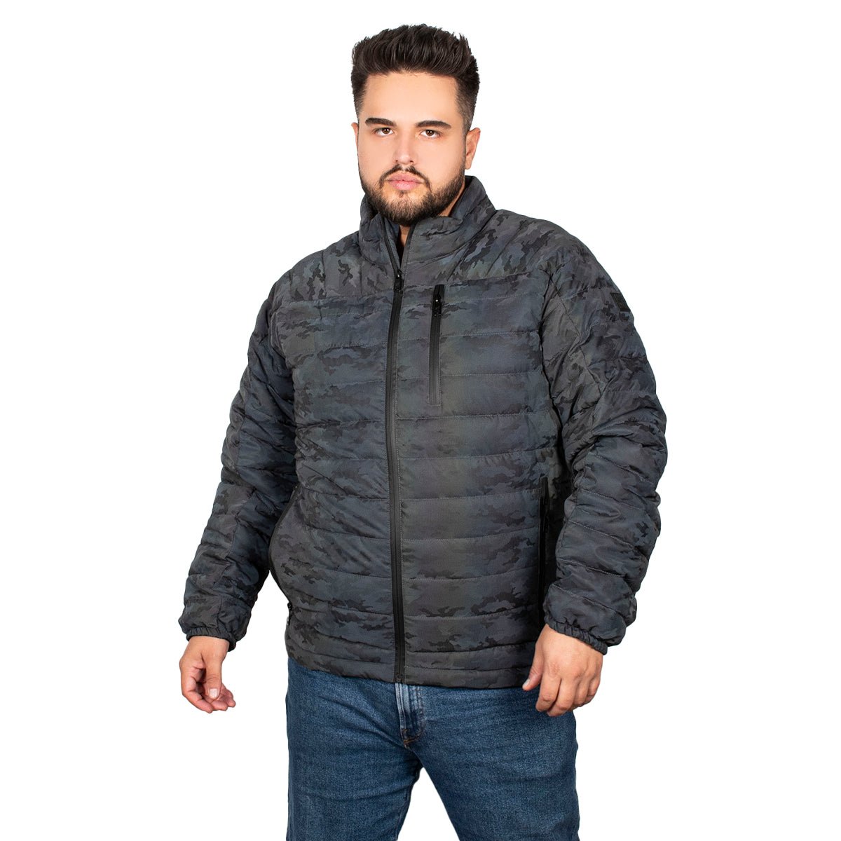 Chamarra Para Hombre Capitonado Plus Size - The Original Greenlander