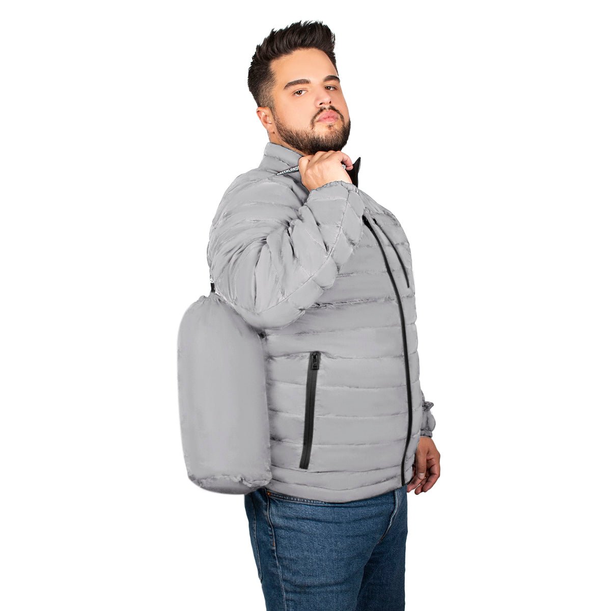 Chamarra Para Hombre Capitonado Plus Size - The Original Greenlander