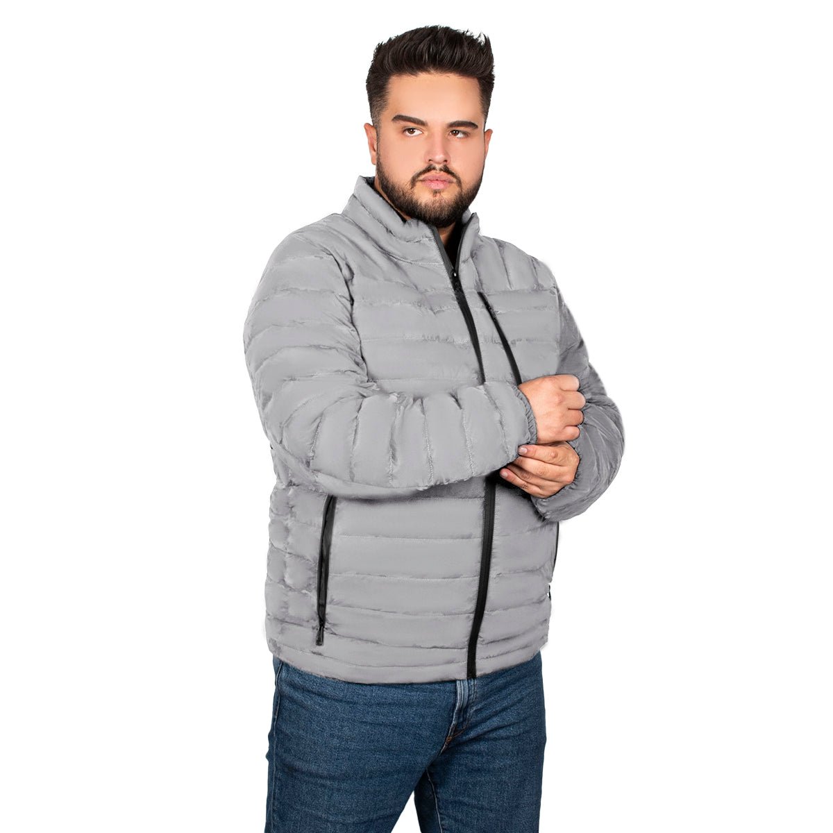 Chamarra Para Hombre Capitonado Plus Size - The Original Greenlander