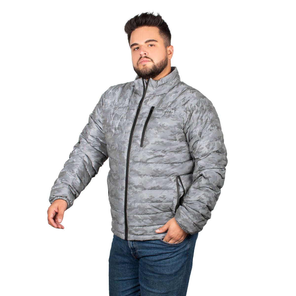 Chamarra Para Hombre Capitonado Plus Size - The Original Greenlander