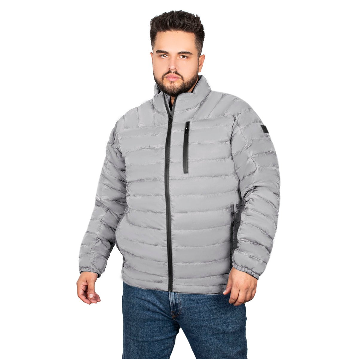 Chamarra Para Hombre Capitonado Plus Size - The Original Greenlander