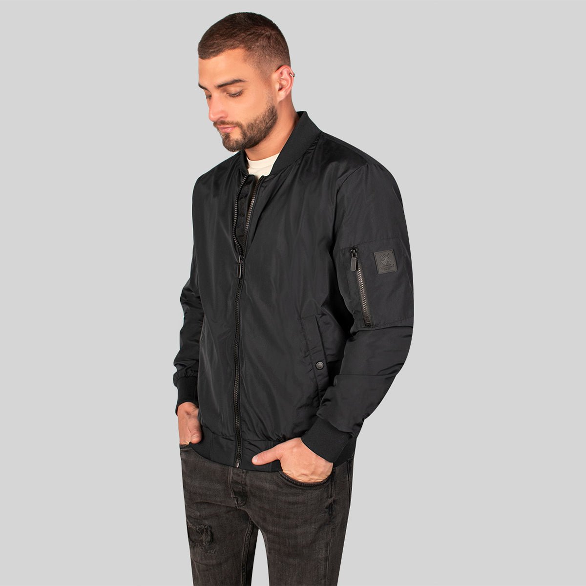 Chamarra Para Hombre Casual Estilo Bomber Ligera - The Original Greenlander