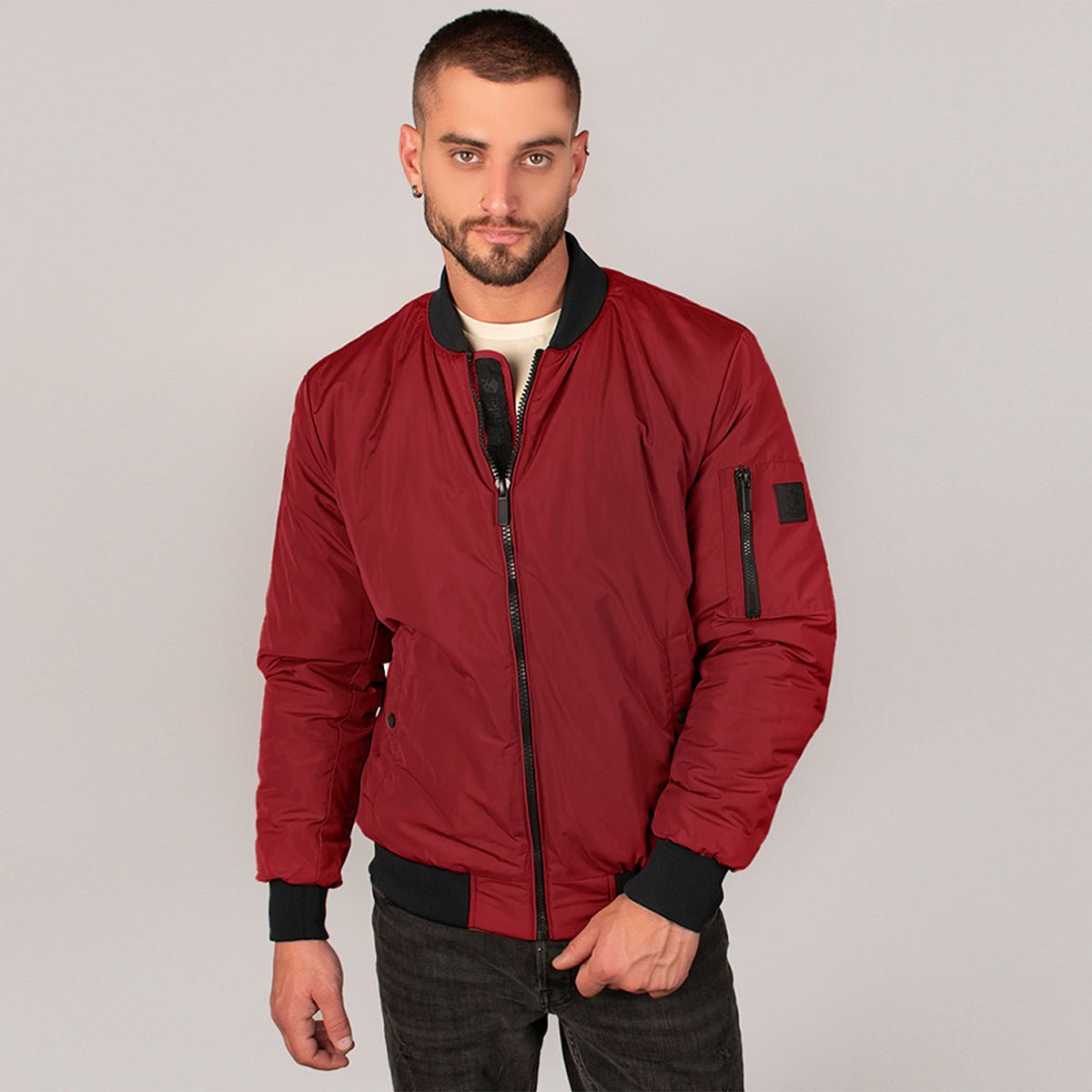 Chamarra Para Hombre Casual Estilo Bomber Ligera - The Original Greenlander
