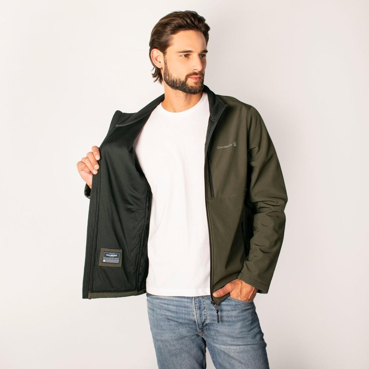 Chamarra Para Hombre con Forro Polar Greenlander - The Original Greenlander