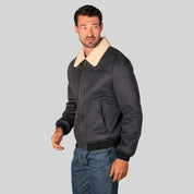 Chamarra Para Hombre De Gamuza Con Forro Fur - The Original Greenlander