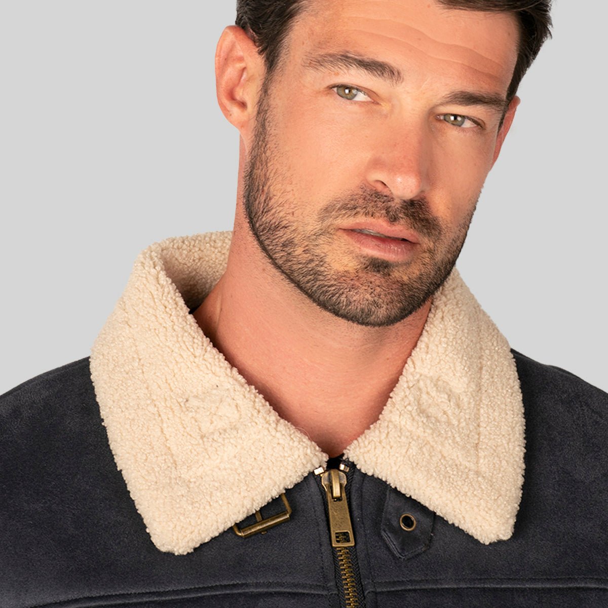 Chamarra Para Hombre De Gamuza Con Forro Fur - The Original Greenlander