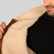 Chamarra Para Hombre De Gamuza Con Forro Fur - The Original Greenlander