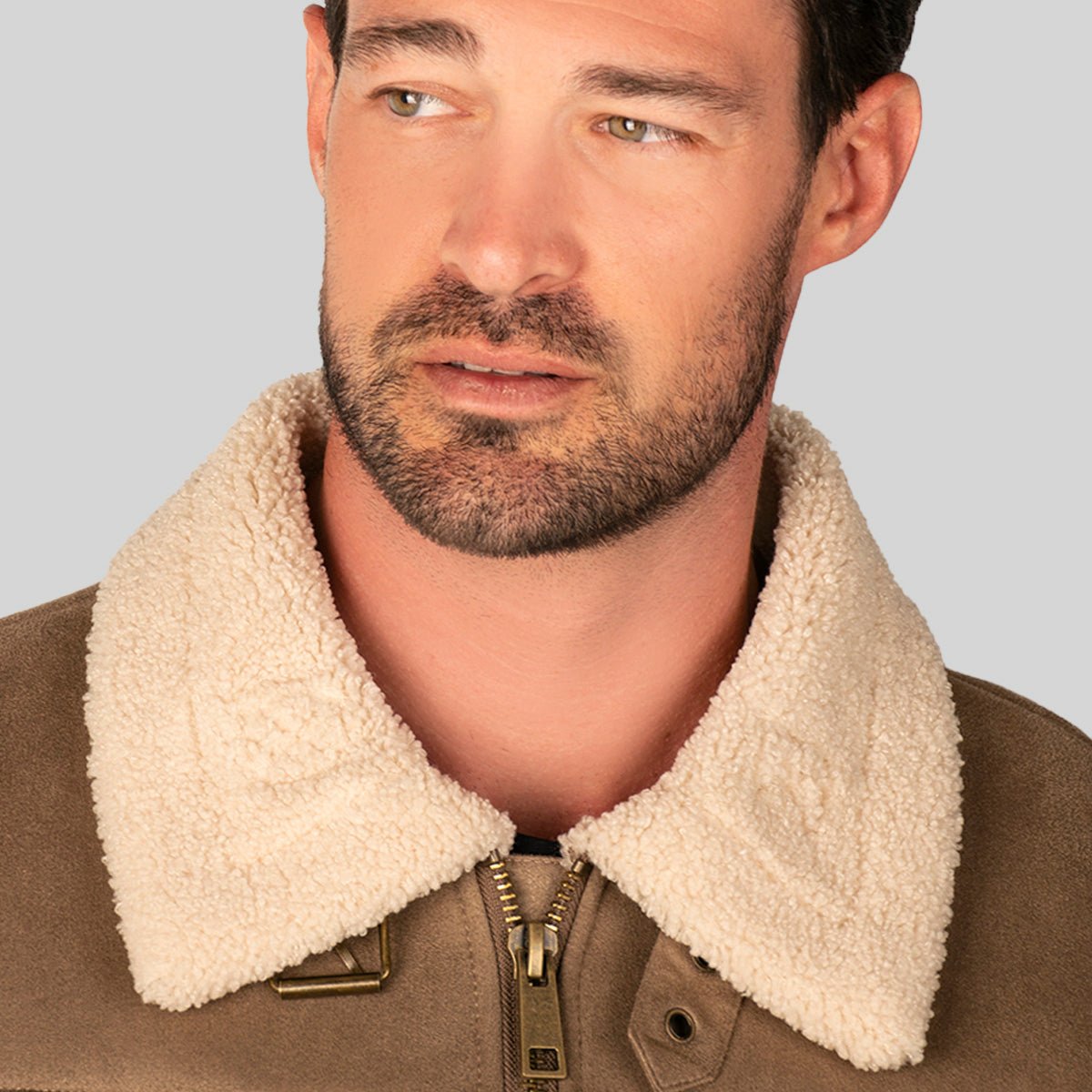 Chamarra Para Hombre De Gamuza Con Forro Fur - The Original Greenlander