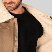 Chamarra Para Hombre De Gamuza Con Forro Fur - The Original Greenlander