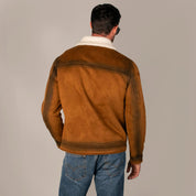 Chamarra Para Hombre De Gamuza Con Forro Sherpa - The Original Greenlander