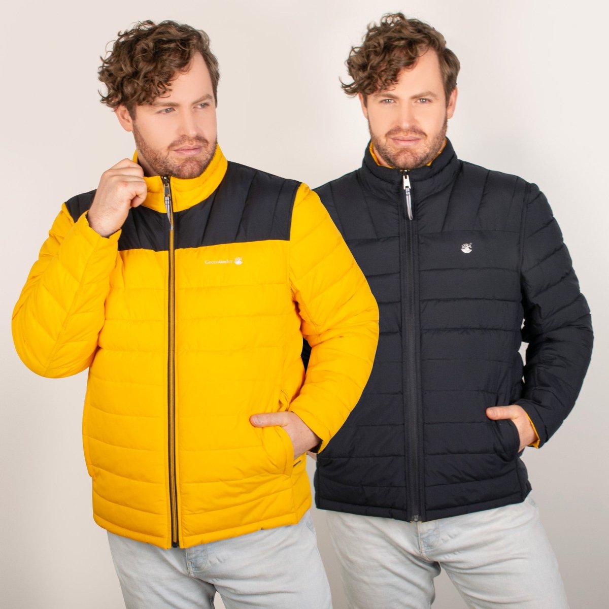 Chamarra Para Hombre Doble Vista Capitonada - The Original Greenlander