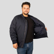 Chamarra Para Hombre Estilo Bomber Tallas extra - The Original Greenlander