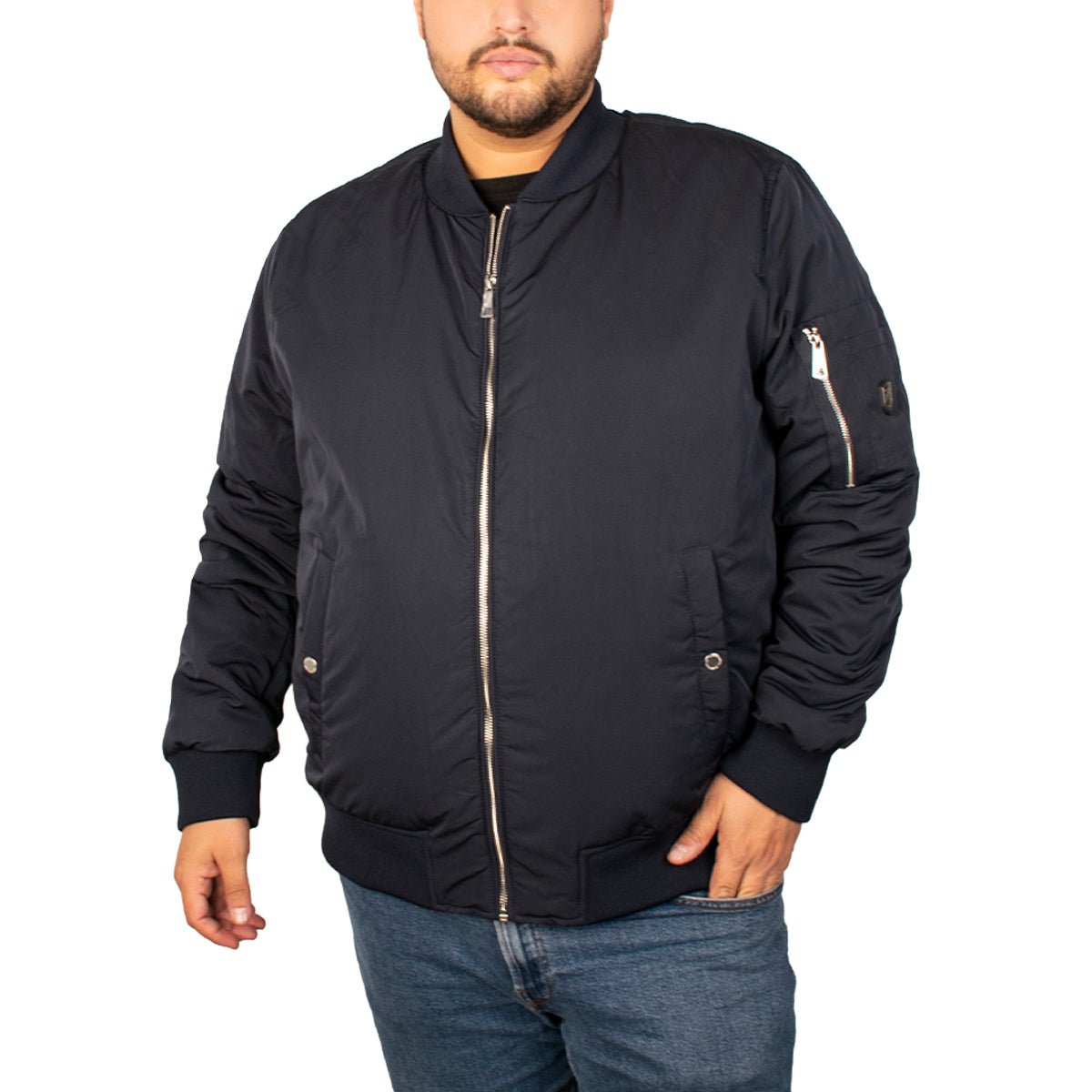 Chamarra Para Hombre Estilo Bomber Tallas extra - The Original Greenlander
