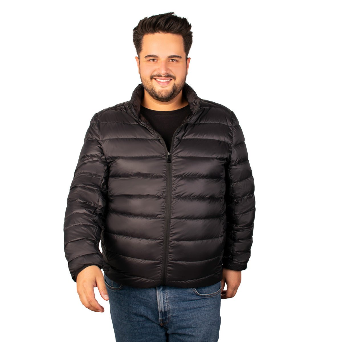 Chamarra Para Hombre Packable Con Gorro PLus Size - The Original Greenlander