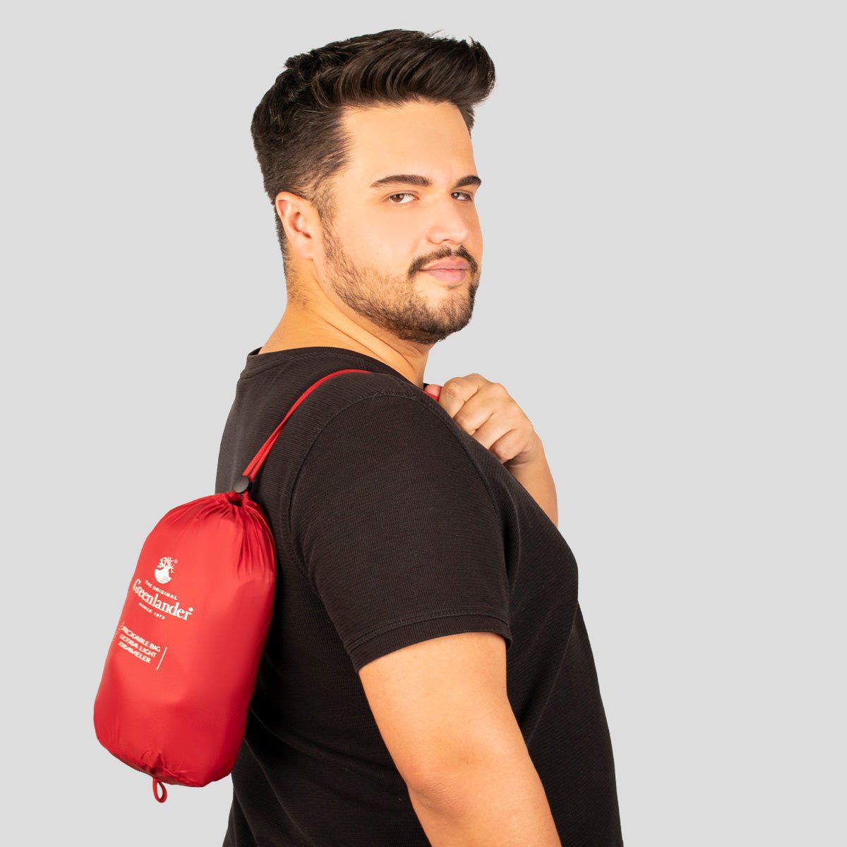 Chamarra Para Hombre Packable Con Gorro PLus Size - The Original Greenlander