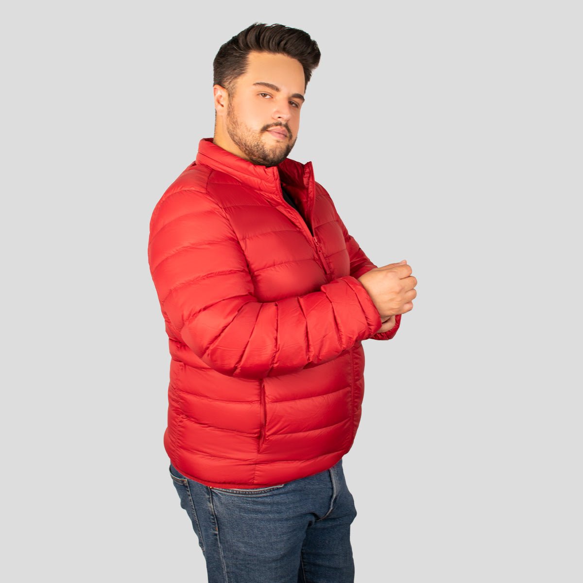 Chamarra Para Hombre Packable Con Gorro PLus Size - The Original Greenlander