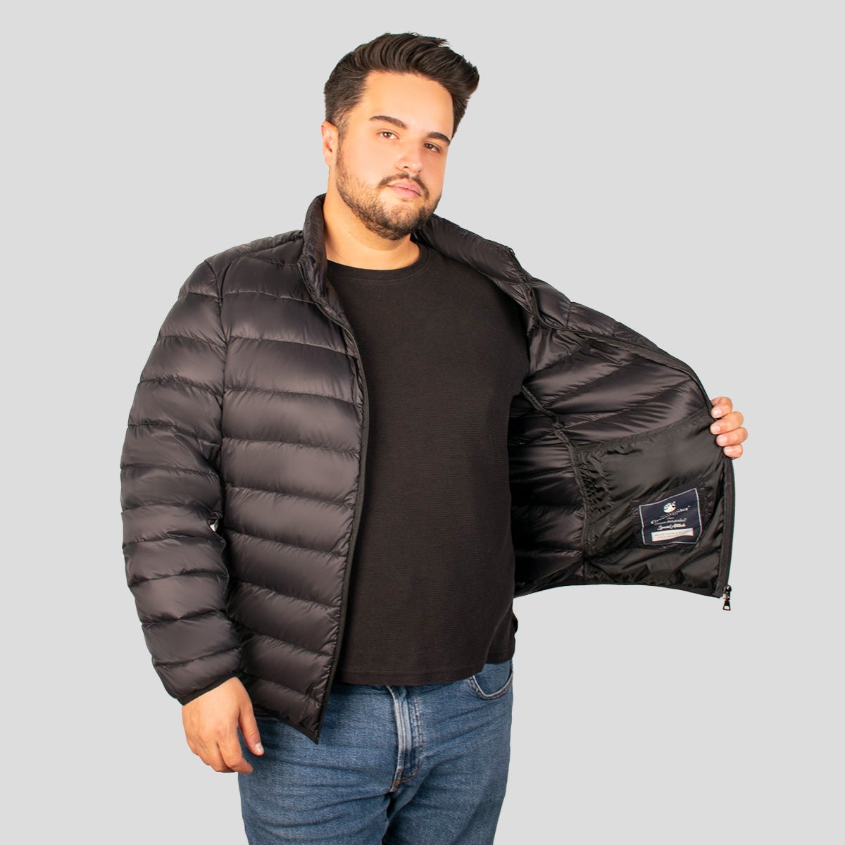 Chamarra Para Hombre Packable Con Gorro PLus Size - The Original Greenlander
