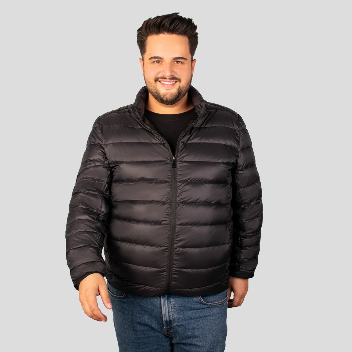 Chamarra Para Hombre Packable Con Gorro PLus Size - The Original Greenlander