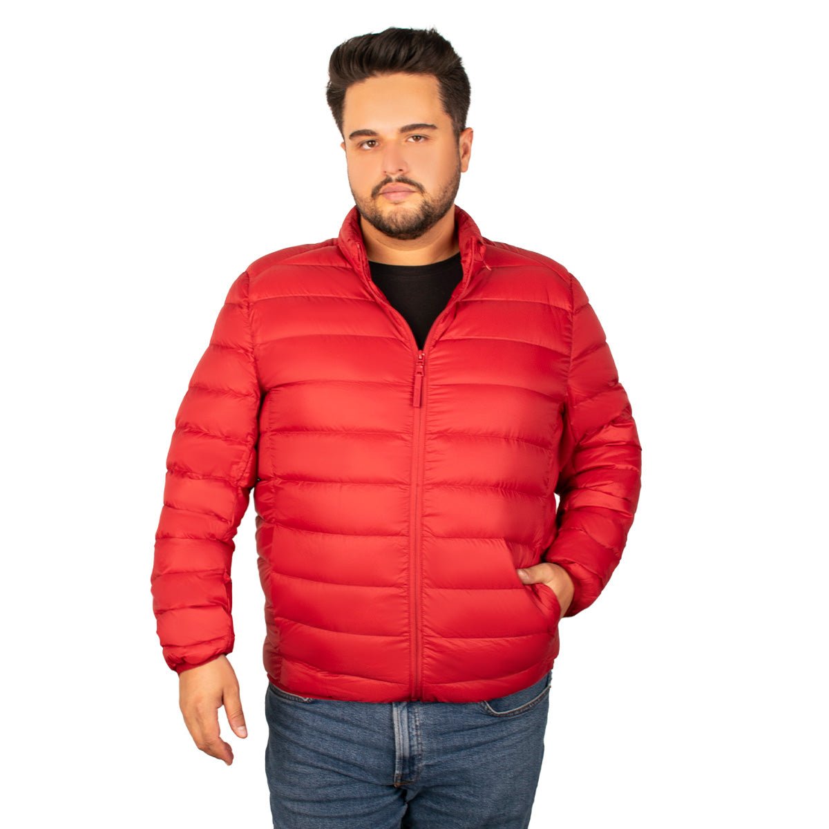 Chamarra Para Hombre Packable Con Gorro PLus Size - The Original Greenlander
