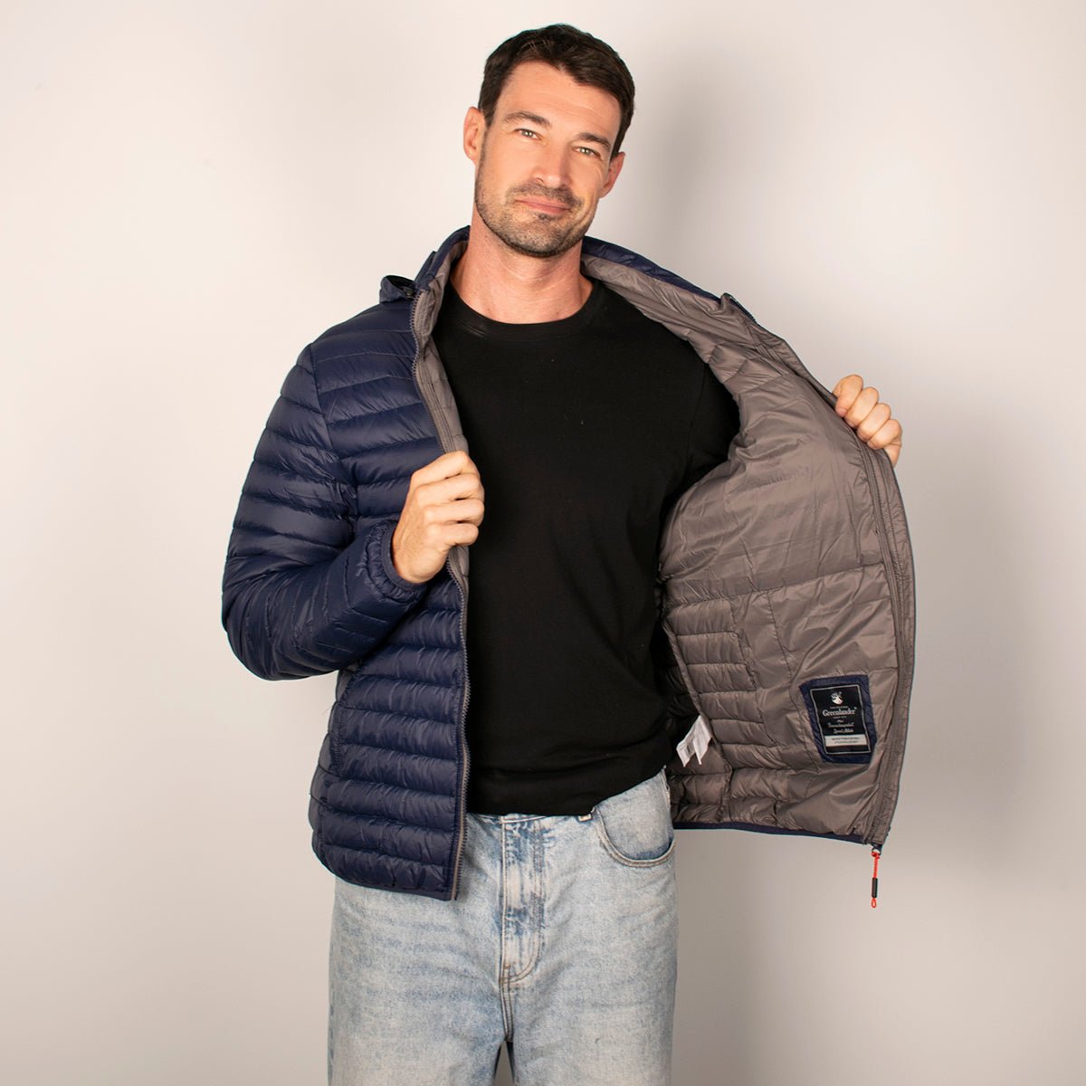 Chamarra Para Hombre Packable Ligera Greenlander - The Original Greenlander
