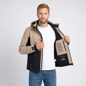 Chamarra Para Hombre Softshell Stretch Con Gorro | Greenlander - Greenlander