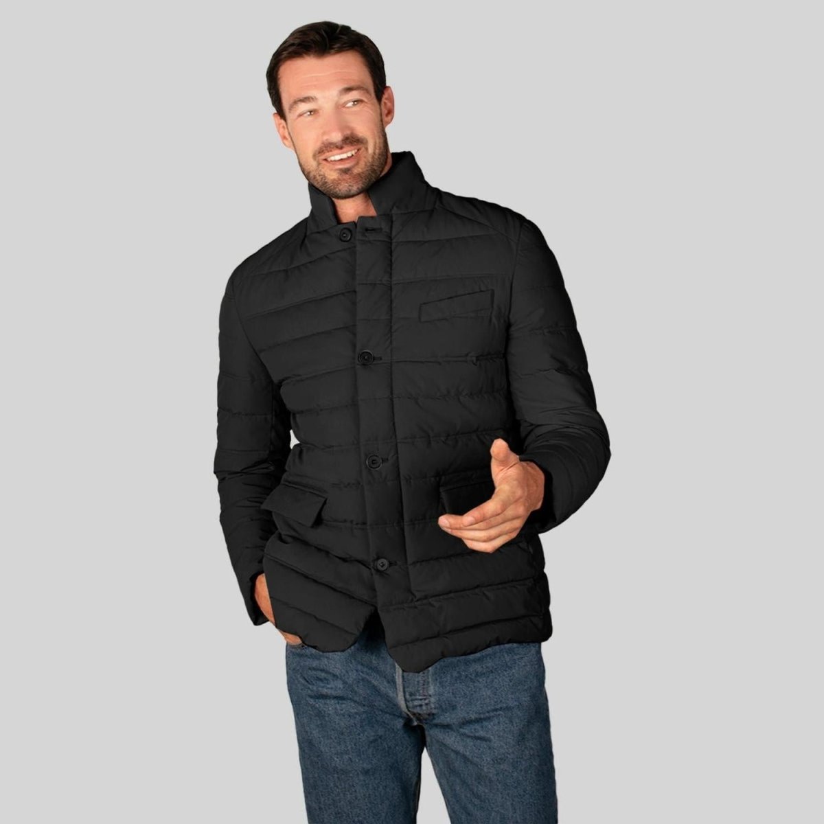 Chamarra Para Hombre Tipo Blaze Capitonada - Greenlander