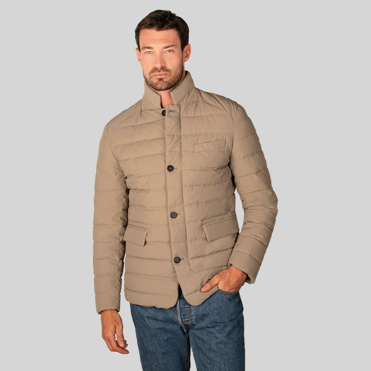 Chamarra Para Hombre Tipo Blaze Capitonada - The Original Greenlander