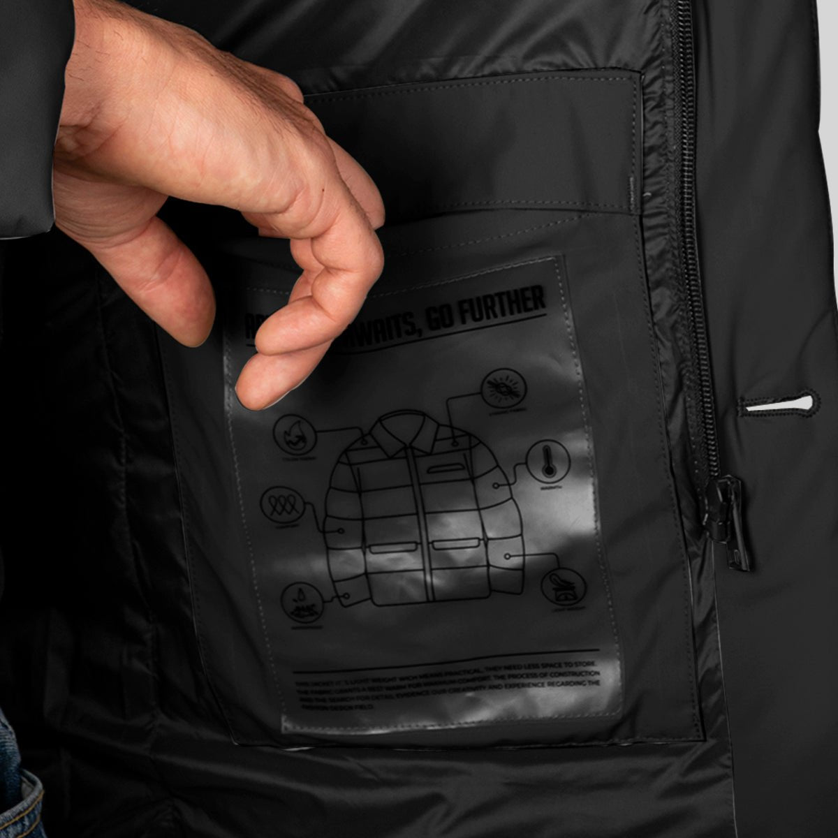 Chamarra Para Hombre Tipo Blaze Capitonada - The Original Greenlander