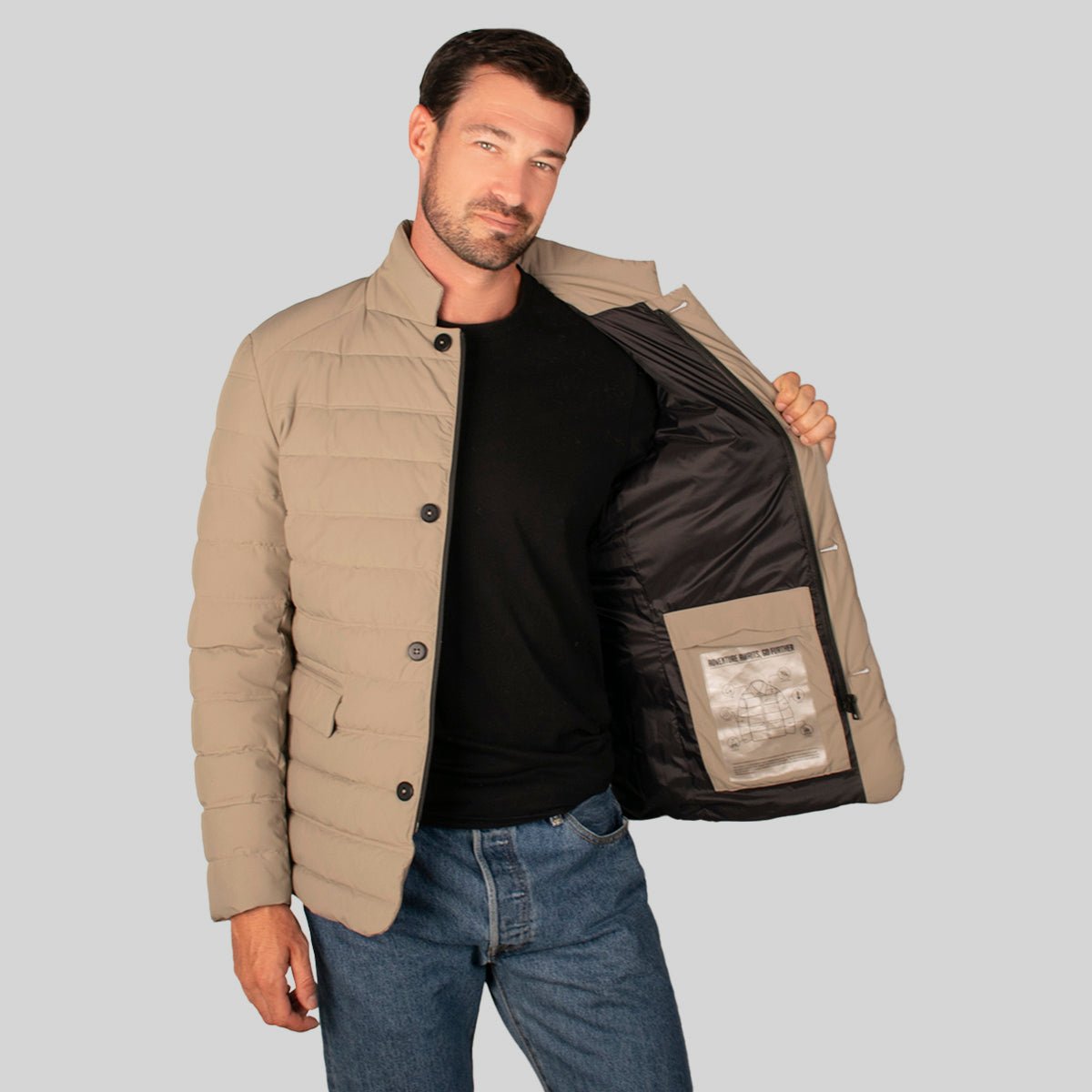 Chamarra Para Hombre Tipo Blaze Capitonada - The Original Greenlander
