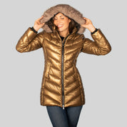 Chamarra Para Mujer Acolchonada y Gorro Desmontable - The Original Greenlander